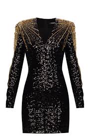 Sequin Dress Balmain Ietpshops Us
