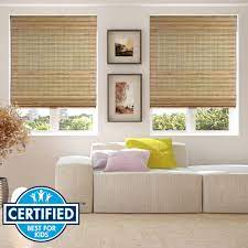 The collections that offer the most privacy are the hatteras and eastfield collections. Arlo Cordless Bamboo Shades Customized Bamboo Blinds