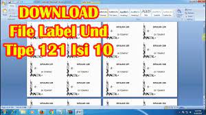 Apr 23, 2018 · 15 contoh surat undangan ulang tahun paling menarik momen ulang tahun merupakan salah satu momen yang sangat berharga dan menyenangkan bagi setiap orang. Download File Label Undangan Tipe 121 Isi 10 Label Nama Hd Youtube