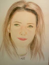 رسم نوران كمال Art Female Sketch Female