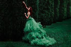 On the hunt for a new dress? 27 Princess Worthy Ball Gowns That Define Regal Elegance Praise Wedding Green Gown Ball Gowns Green Evening Gowns