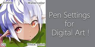 Anime digital art for beginners. Pen Settings For Anime Art In Any Style Art Rocket