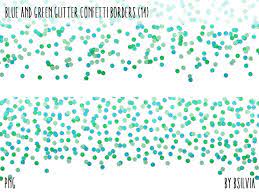 Blue And Green Glitter Confetti Borders Pack Digital Glitter Etsy Green Glitter Glitter Confetti Graphic Illustration