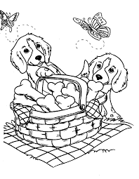 Printable puppy in a jar0465 coloring page. Hard Puppy Coloring Pages Coloring Home