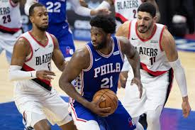 Brian windhorst joins sportscenter to discuss dallas mavericks star luka doncic's ankle sprain after the game 3 loss in the 2020 nba playoffs against the. Sixers Lose To Undermanned Blazers Team Despite Embiid S 37 Liberty Ballers