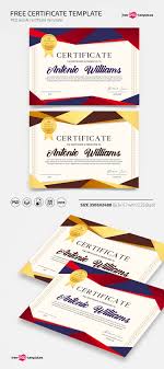 Formal, school, graduation, sports, award, . Free Certificate Template In Psd Free Psd Templates