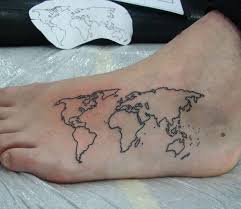 The coolest world map tattoos ever. 230 Cool World Map Tattoos Designs 2021 Geography Continent