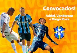 Brasil debutará ante perú por el grupo b del preolímpico. Adriel Vanderson E Diego Rosa Sao Convocados Para A Selecao Brasileira Sub 20