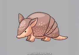 Unique And Creative Within The Drawing An Armadillo A Easy Step By Step Straightforward An Armadillo Art Easy Animal Drawings Drawings
