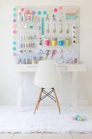 How To Build Your Own Diy Craft Station Diy Room Decor For Teens Craft Room Design Craft Station