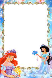 Houseoflowers Com Disney Frames Disney Princess Letter Disney Scrapbook