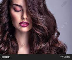 10x formation natural touch braid 30. Fashion Model Wavy Image Photo Free Trial Bigstock