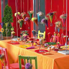 Bloom S Fachbuch Tischschmuck Tischdeko Ideen Fur Kinderfeste Kinderfest Party Dekoration Selbst Basteln Einschulung Feier