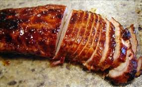 The Most Delicious Maple Glazed Pork Loin Cooked This Is Stovetop Smoker Med 1hr Probably Just As Good In The Pork Loin Recipes Pork Loin Maple Glaze Pork
