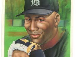 Rare Michael Jordan baseball card commissioned by Ted Williams up for bid  at Goldin