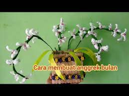 Demi mendukung pengembangan kecamatan anggrek, depo pertamina yang terletak di kota gorontalo sekarang sedang dalam proses pemindahan ke kawasan pelabuhan anggrek. Cara Membuat Bunga Anggrek Bulan Dari Pita Jepang Pita Plastik Youtube