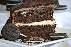 Add in the egg whites, mixing with a spatula. Oreo Cake