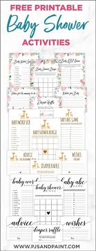 Planning a small baby shower for a close friend? Free Printable Baby Shower Games Volume 3 Instant Download