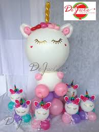 Balloon Decorations For Weddings Birthday Parties Balloon Sculptures In Kuching And Miri Sarawak Customised Ballon Centerpiece Unicorn Theme