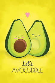 Avocado Let S Avocuddle Poster 61x91 5cm Milye Karakuli Milye Risunki Risunki Edy