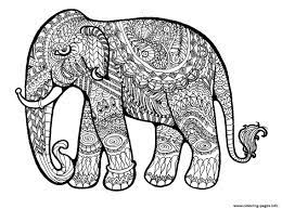 77+ very hard coloring pages for printing and coloring. Elephant Complex For Adults Print Out Hard Coloring Pages Printable