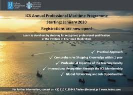 Maybe you would like to learn more about one of these? Ics Annual Professional Maritime Programme Learn To Stand Out By Studying For Recognised Professional Qualification Hellenic Shipping News Worldwide