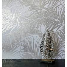 Russ Palm Kiss 33 L X 20 5 W Wallpaper Roll Metallic Wallpaper Wallpaper Roll Wall Wallpaper