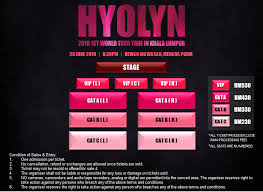 Check spelling or type a new query. Haven T Bought Your Tickets For Hyolyn S Concert Yet Here S How You Can Get Up To 20 Off