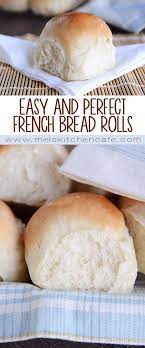 Super Easy French Bread Rolls Perfect For Beginners Mel S Kitchen Cafe Recipe Bread Rolls Bread Rolls Recipe Easy Bread