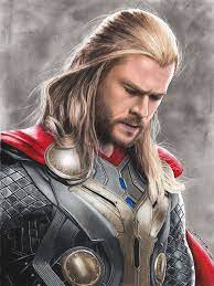 In compilation for wallpaper for thor, we have 24 images. Thor Drawing Drawing By Jasmina Susak