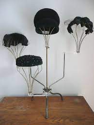 Reserved Vintage 1930s 1940s Millinery Hat Stand Display Etsy Millinery Hats Hat Stands Diy Ideas Trendy Hat