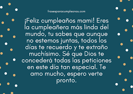 Felicitaciones De Cumpleanos Para Una Madre Ausente Frasescumple
