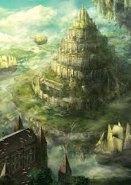 cities in the sky collection pixiv spotlight fantasy landscape fantasy castle fantasy city