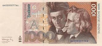 1000 euro gold banknote sonderedition geldschein schein note € goldfolie ver 2 b. Fotos Aus Mainfranken