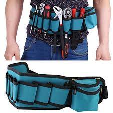 Multi Functional Tools Holder Easy Get Repair Maintenance Waist Bag With Adjustable Belt For Electricians Tool Bag Electrician Tool Bag Electrician Tool Pouch