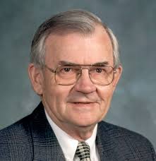 Rev. Dr. Edwin Lehman, LCC's first synodical president, called to glory