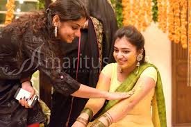 Nazriya Nazim Mehendi And Haldi Ceremony Haldi Ceremony Nazriya Nazim Bhavana Actress