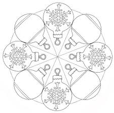 Christmas Mandala Coloring Page For Kids 1 Crafts And Worksheets For Preschool Toddler And Kinder Christmas Mandala Mandala Coloring Pages Mandala Coloring