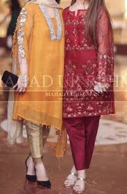 Pin By Mehwish Nadeem On Family And Friends Of The Bride Groom Outfit Ideas Pakistani Fashion Party Wear Fancy Dress Design Pakistani Dresses Casual