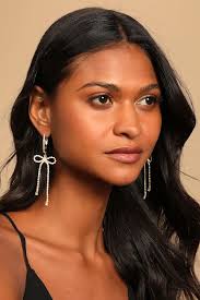 bow earrings