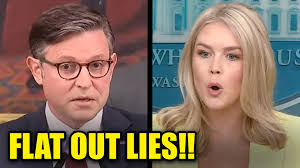 Speaker Johnson + Karoline Leavitt Get BUSTED!