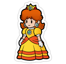 Paper Daisy Sticker By Ashlynngalvan Caballero De Arkham Dibujos De Mario Parejas De Cuentos De Hadas