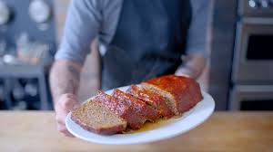 I bake my meatloaf on 325 degrees for about 1 1/2 hours, or until the internal temperature is 160 degrees and the meatloaf is cooked through. Meatloaf Basics With Babish