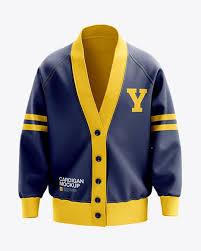 Men S Cardigan Mockup Front View In Apparel Mockups On Yellow Images Object Mockups In 2020 Clothing Mockup Mens Cardigan Shirt Mockup