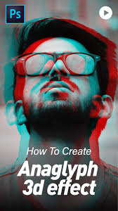 How To Make Red Blue 3d Effect In Photoshop How To Create 3d Anaglyph Effect On Adobe Photoshop In 2020 Photoshop Adobe Photoshop Photoshop Effects