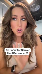 No snow in Denver until December? It’s possible… nothing promising in the  forecast for Denver the next couple weeks ☃️