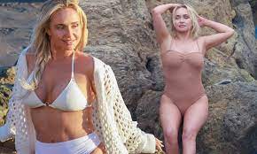 Hayden Panettiere poses in skimpy swimwear during sultry shoot on the beach  | Daily Mail Online
