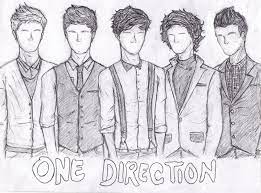Nowadays one direction is signed with columbia records, and almost has as much popularity as new kids on the block when they became number one. Request One Direction By Wiginiit On Deviantart