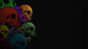 Minimalism, skull, robot, bird, braid, art. 78 Dark Skull Wallpaper On Wallpapersafari