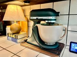 I really wanted the green and wood kitchenAid ￼ but couldn't justify the  $700 price tag. I got the green one from Target